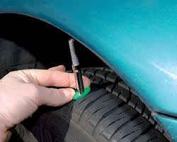 Checking Tyre Tread Depths
