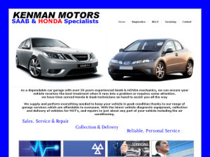 Kenman Motors Saab Logo